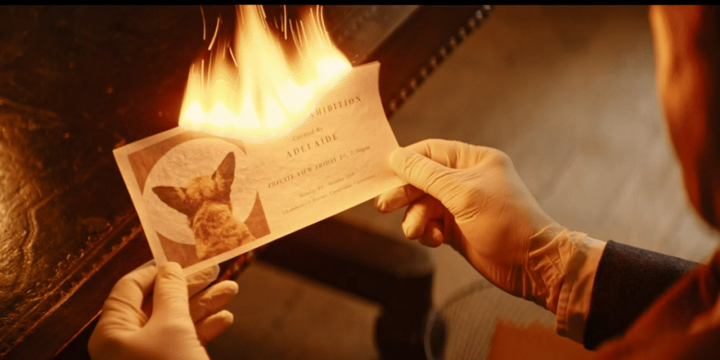 Adelaides invitation on fire (Professor T Episode 4)